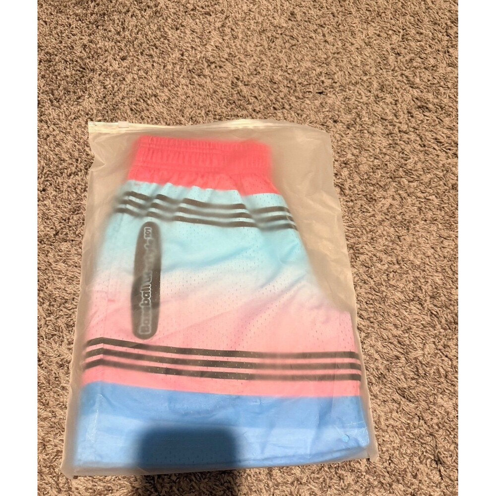 Baseball Lifestyle Cotton Candy Crayon Shorts Youth Small